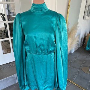 The Attico Balloon Sleeve Mini Dress Size 40